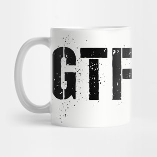 GTF045 // Black Mug